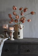 Brynxz zijden tak Gloriosa taupe 80 cm, Ophalen of Verzenden, Nieuw