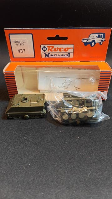Roco minitanks 437 TRANSP. PZ. M113A3, Overige merken, Gelijkstroom, Verzenden, Overige typen