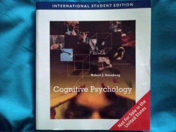 Cognitive Psychology - Robert Sternberg 9780495506324, Verzenden, Zo goed als nieuw, Robert Sternberg