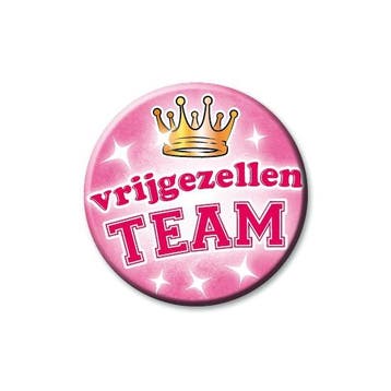 Speldje vrijgezellen team - Vrijgezellenfeest, Ophalen of Verzenden, Nieuw