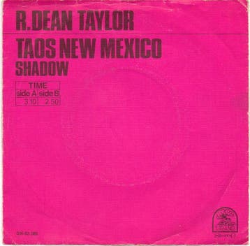 Single - R. Dean Taylor - Taos New Mexico, Verzenden, Nieuw in verpakking