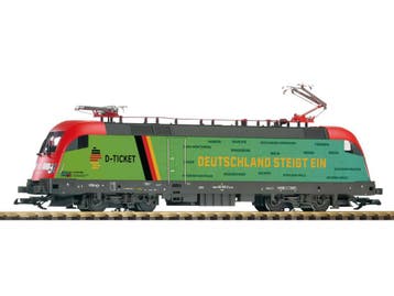 PIKO 37401 E-Lok Taurus Deutschland-Ticket DB AG VI Aanbi..., Ophalen of Verzenden, Nieuw, Overige typen, Analoog
