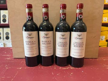 2012 x2 & 2013 x2 Cafaggio Basilica Solatio, Gran Selezione, Nieuw