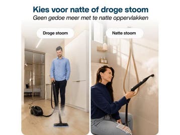 Techweise TS3 Edge - Stoomreiniger - 2600W 4,2 Bar Stoomdruk, Verzenden, Nieuw