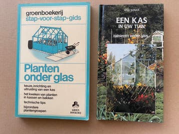 2 Boeken - Tuinieren in Kas en onder Glas, Verzenden, Nieuw, Moestuin
