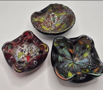 Schaal (3) - Muranoglas - Murano Tutti