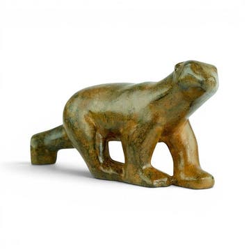 Pierre Chenet (XX-XXI) - sculptuur, Walking Polar Bear - 19