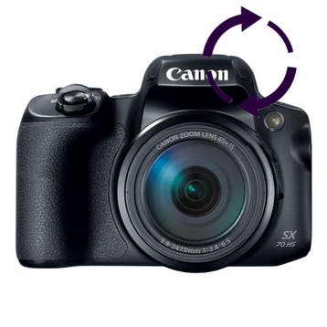 Canon Powershot SX70 HS compact camera - Tweedehands, Verzenden, Gebruikt, Canon