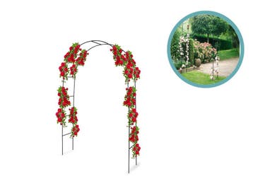 Kinzo Rozenboog Metaal 240 x 140 cm - Rozen Plantensteun, Verzenden, Nieuw