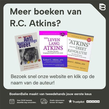 Atkins snel en makkelijk kookboek - R.C. Atkins, Verzenden, Gelezen, R.C. Atkins