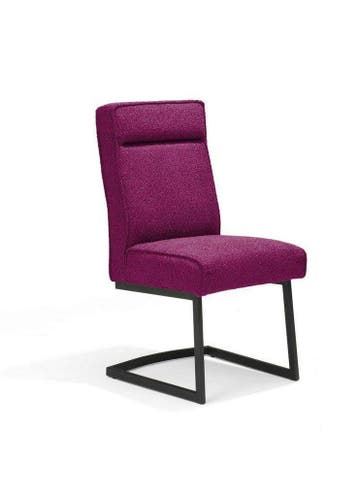 Eetkamerstoel Jones - eetkamerstoelen - Roze, Nieuw, Stof