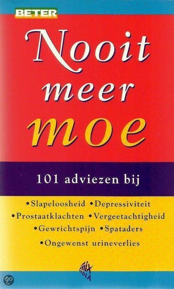 Nooit meer moe. 101 adviezen - Murla, Boeken, Verzenden, Gelezen