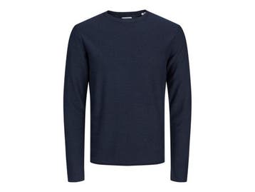 Veiling - Jack &amp; Jones Pullover Knit Crew Neck Navy Blaz, Nieuw