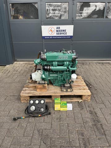 Volvo Penta MD22 50pk scheepsmotor met keerkoppeling en das, Watersport en Boten, Buiten- en Binnenboordmotoren, Ophalen of Verzenden