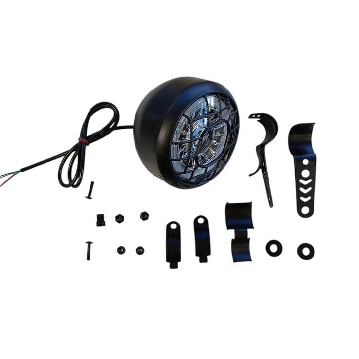 FALKX Koplamp Fatbike 36/48V 10W met dagrijverlichting en, Fietsen en Brommers, Fietsonderdelen, Nieuw, Verzenden