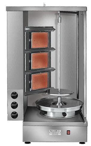 Shoarma-Grill | Gas | 9.9kW | 3 Branders (Infrarood) |, Verzenden, Nieuw in verpakking