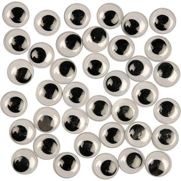 Wiebelogen, niet zelfklevend, d 12 mm, 30 stuk/ 1 doos, Nieuw