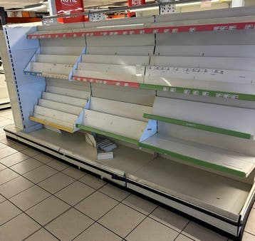 Krantenrek, Lectuurrek 100cm, Gebruikt