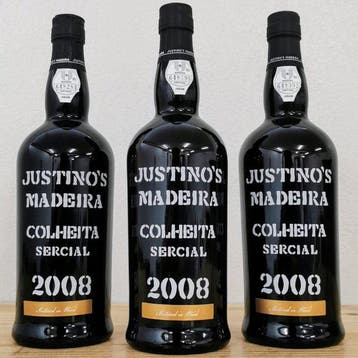 2008 Justinos Madeira, Colheita Sercial - Madeira - 3, Nieuw