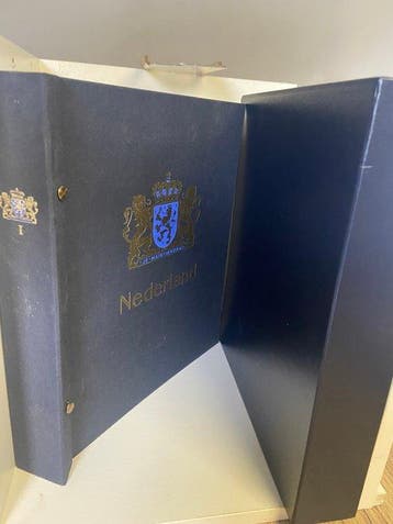 Nederland 1852/1945 - Nederland 1852/1945 leeg Davo album, Gestempeld