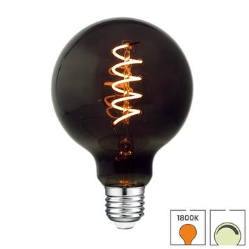 LED lamp E27 | 4 watt dimbaar | 1800K extra warm wit | Globe, Verzenden, Nieuw, E27 (groot), Overige typen