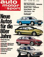 1980 AUTO MOTOR UND SPORT 15 DUITS, Boeken, Nieuw, Author