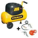 Stanley compressor 8 Bar - 24L - olievrij - D200/8/24 - set, Doe-het-zelf en Verbouw, Compressors, 6 tot 10 bar, Nieuw, Ophalen of Verzenden