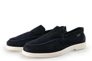 Manfield Loafers in maat 42 Blauw, Loafers, Manfield, Zo goed als nieuw, Verzenden