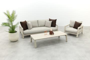 Moretti loungeset met loungebank met verstelbare zitdiepte, Verzenden, Nieuw, Overige materialen, Loungeset