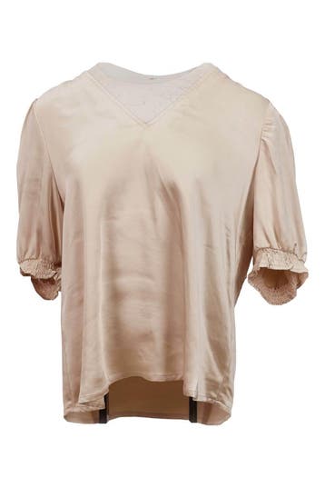 Aaiko Top in maat M Beige, Kleding | Dames, Truien en Vesten, Aaiko, Verzenden, Zo goed als nieuw, Beige