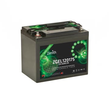 Zenith GEL Deep Cycle accu | ZGEL120175 | 12V 75Ah, Ophalen of Verzenden, Nieuw