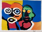 Karel Appel (1921-2006) - Deux Têtes