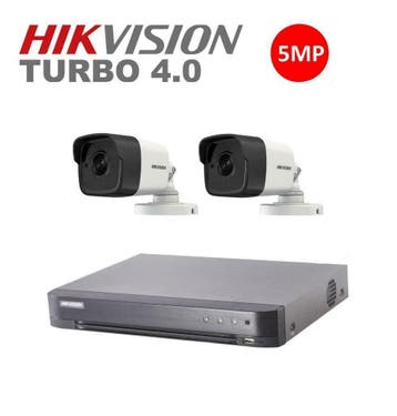 Hikvision Compleet Systeem  5 Megapixel Bullet + 1TB, Ophalen of Verzenden, Nieuw