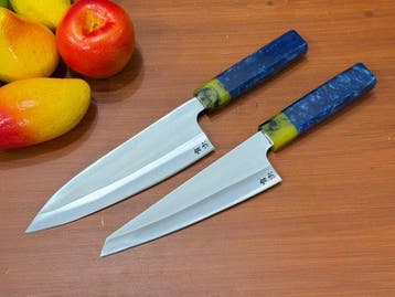 Keukenmes - Deba & Kiritsuke - Met de hand vervaardigde