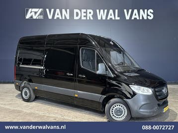 Mercedes-Benz Sprinter | 314 CDI 143pk L2H2 Euro6 Airco |, Auto's, Gebruikt, Euro 6, Zwart, Mercedes-Benz