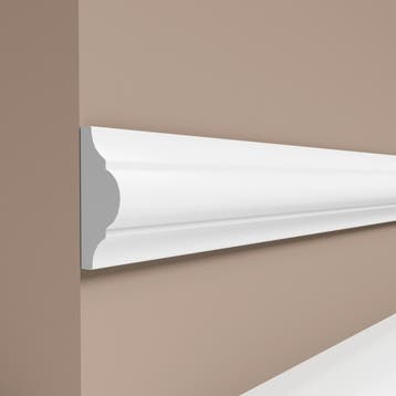 Aura Sierlijst Muur Plafondlijst - 270 x 6 cm - Wit, Ophalen of Verzenden, Nieuw