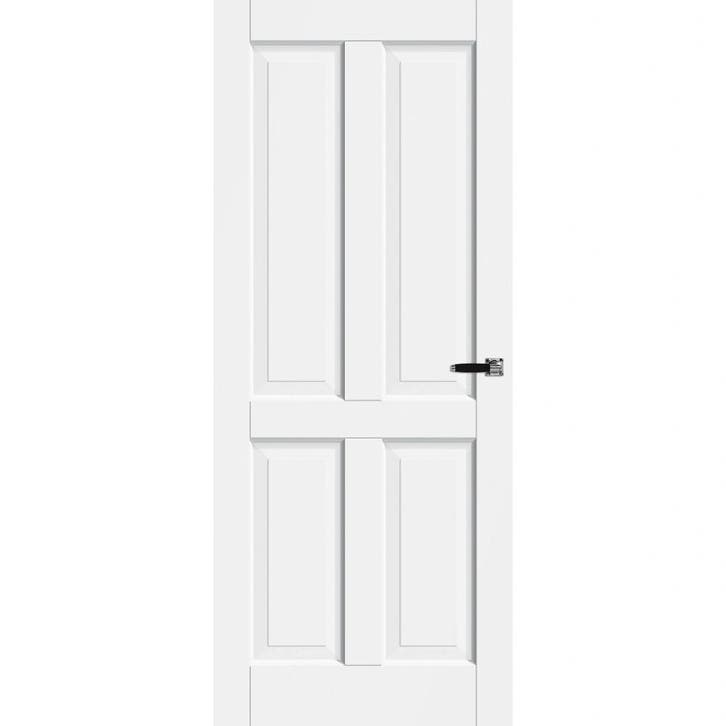 Cando binnendeur Kent 93x231,5 (Wit, Opdek linksdraaiend), Doe-het-zelf en Verbouw, Deuren en Horren, Nieuw, Hout, Binnendeur