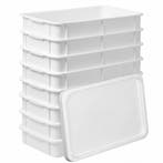 GGM Gastro | Deegkratten-set - 8 bakken & 1 deksel - |, Zakelijke goederen, Horeca | Keukenapparatuur, Verzenden, Nieuw in verpakking