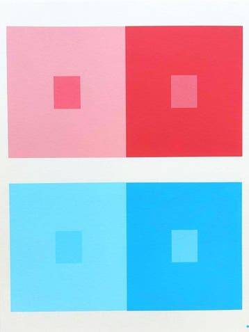 Josef Albers (1888-1976) - Interaction of Colors - VI-1