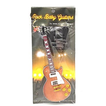 Baby miniatuur replica Gibson gitaar 15 cm Marc Bolan T. Rex, Ophalen of Verzenden, Nieuw, Pop, Beeldje of Miniatuur