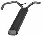 Einddemper, Uitlaat Citroen C1, Peugeot 107, Toyota Aygo, Verzenden, Nieuw