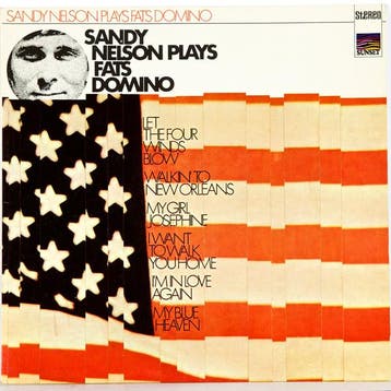 LP gebruikt - Sandy Nelson - Sandy Nelson Plays Fats Domino, Verzenden, Zo goed als nieuw, Overige formaten