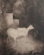 Jan Mankes (1889-1920) - Twee geitjes in Bosch