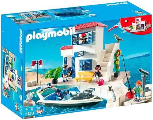 Playmobil Havenpolitie met Speedboot – 5128 (Nieuw), Kinderen en Baby's, Speelgoed | Playmobil, Nieuw, Verzenden