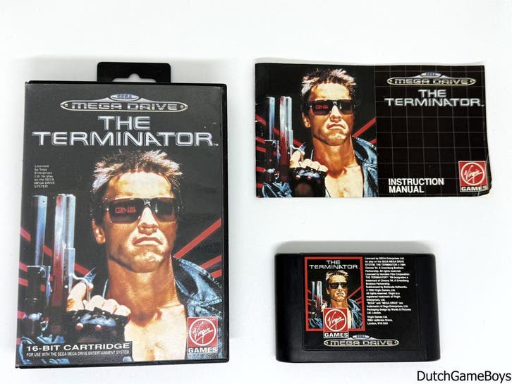 Sega Megadrive - The Terminator, Spelcomputers en Games, Games | Sega, Gebruikt, Verzenden