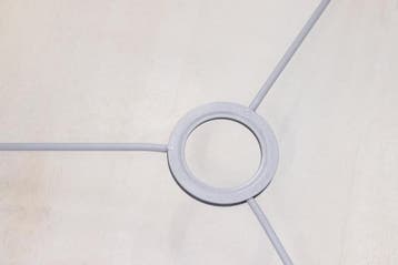 Lampenkap 45x25x50cm kegelvormig linnen naturel voor staande, Ophalen of Verzenden, Nieuw