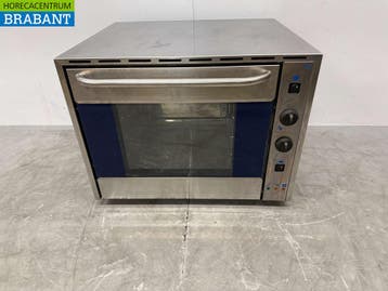 RVS Euromax Heteluchtoven met grillfunctie 4 x 43/34 cm 230V, Zakelijke goederen, Ophalen of Verzenden, Gebruikt