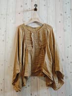 Linnen boho top met vlinder mouwen - broderie voor kant -, Kleding | Dames, Nieuw