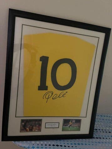 Brazil signed shirt - Pelé - Voetbalshirt, Nieuw