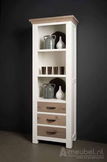 Boekenkast Parma - boekenkasten, Nieuw, Overige materialen